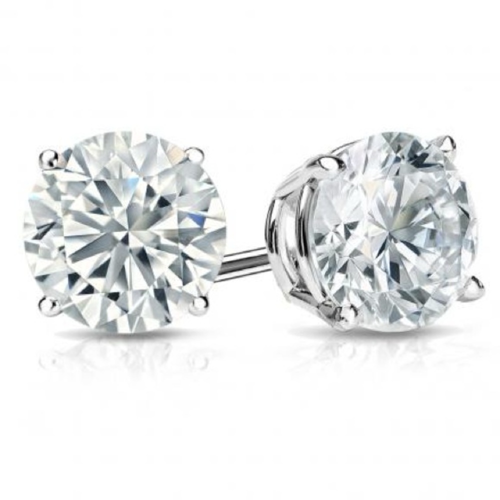 3 ctw Lab Grown Diamond Earrings